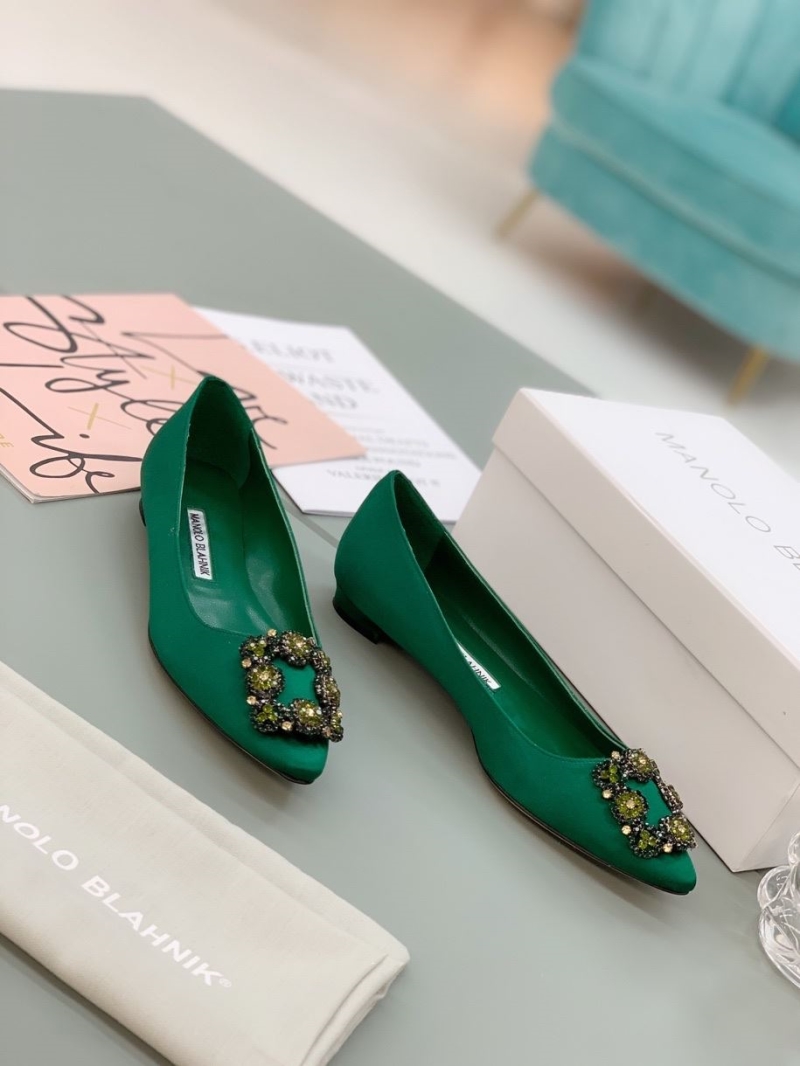 Manolo Blahnik flat shoes